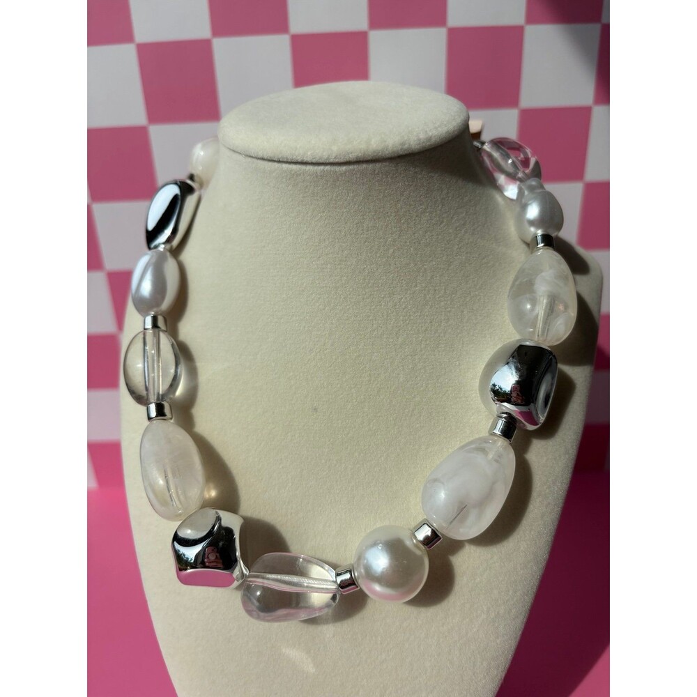 Silver Chunky Necklace